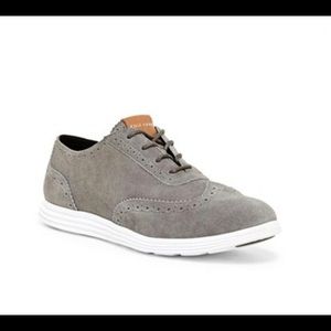 Cole Haan Misha Grand Oxford II gray suede